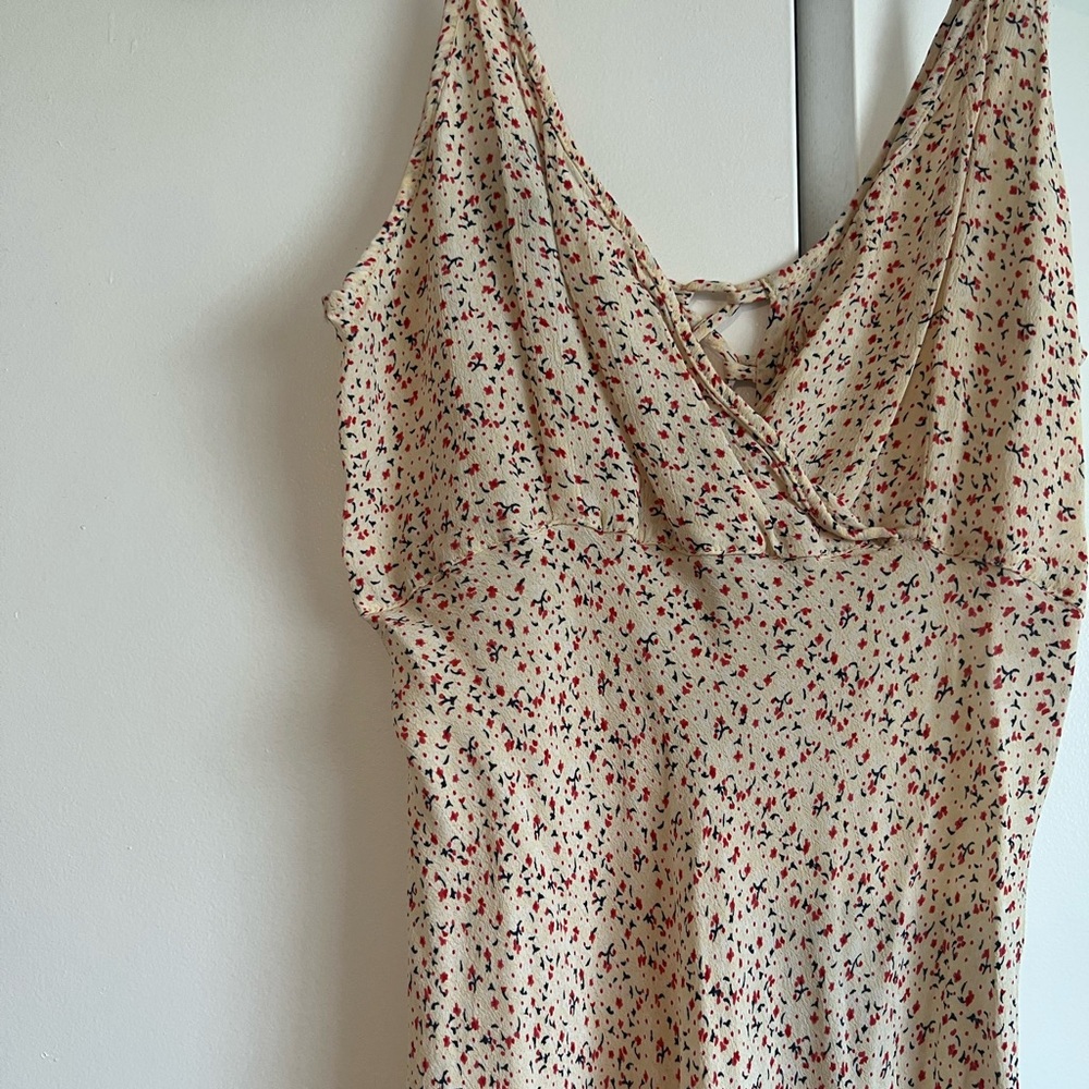 VTG ditzy floral printed dress